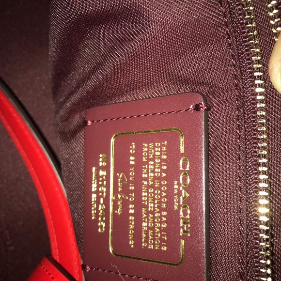 Coach Bag red Selena Gomez - Picture 2 of 2